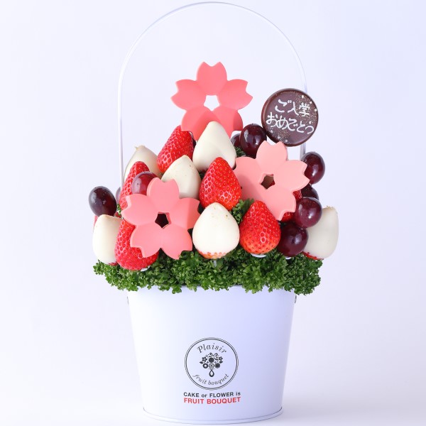 【ご入学お祝いチョコプレート付き】桜(Mサイズ）